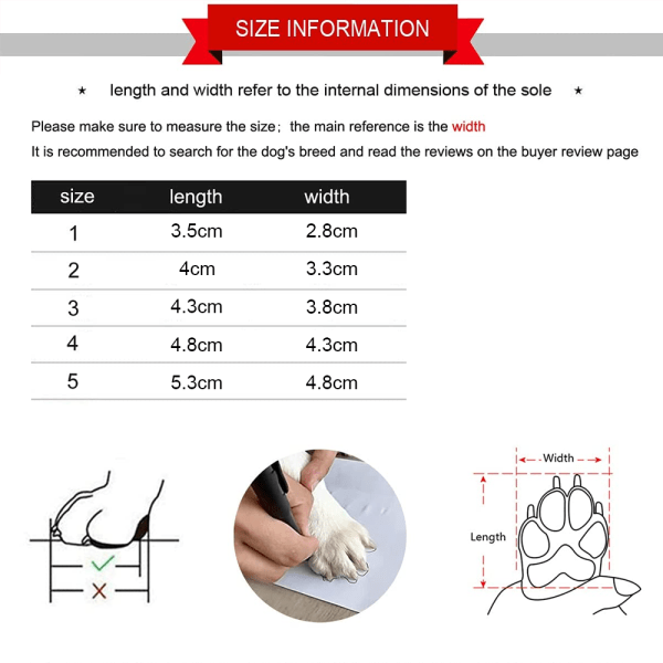 Vattentäta hundstövlar för regn, vinter och snöskor för valpar