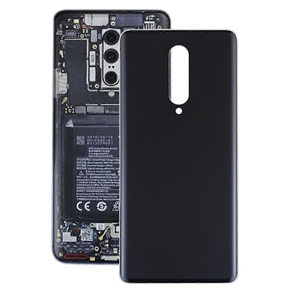 För OnePlus 8 batteribaksida (svart)