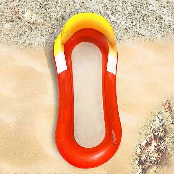 Oppustelig Tanning Pool Lounge Float Vand Hængekøje Pool Rafts Floaties til Sommer Strand Hav 25-26 A