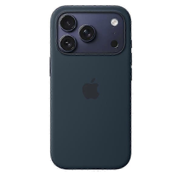 För iPhone 17 Pro Max-fodral kompatibelt med MagSafe flytande silikontelefonbaksida (midnatt)