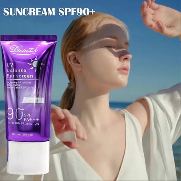 Dininzi solcreme SPF90+ til UV-beskyttelse og blegning A