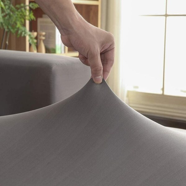 Sektionssofföverdrag för L-formad soffa, Universell design Möbelbeskyddare, Mjuka Stretch Överdrag för Vardagsrumsinredning (1 st)