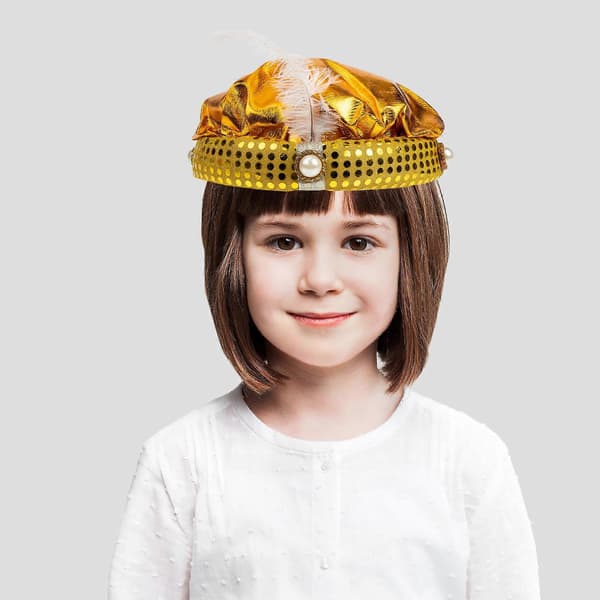 Arabisk stil Cosplay-hatt for Halloween-fest voksne barn A