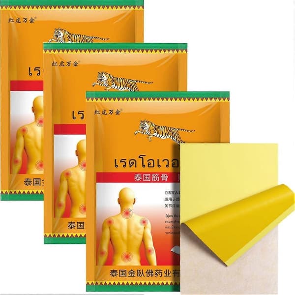 Tiger Balm -laastarit kivunlievitykseen (3 pakkausta)