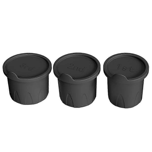 Isbakkeform til Tumbler Silikone Cylinder, Sort A