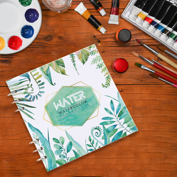 Tomt papper anteckningsbok Journal, 20 sidor Hardcover Notebook