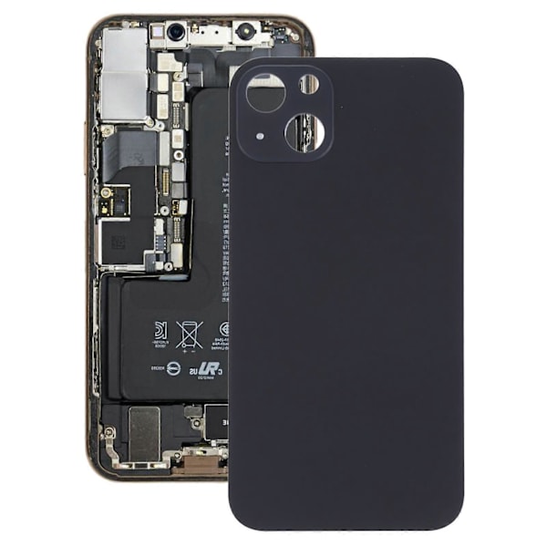 Batteribaksida för iPhone 13 Svart