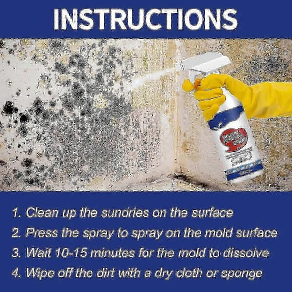 Muggfjerningsspray, Muggfjerner Spray, Husholdningsmuggfjerner Spray For - XN A