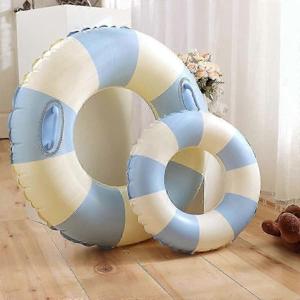Retro Raidallinen Uimarengas - Sininen - 60#urheiluvälineet A