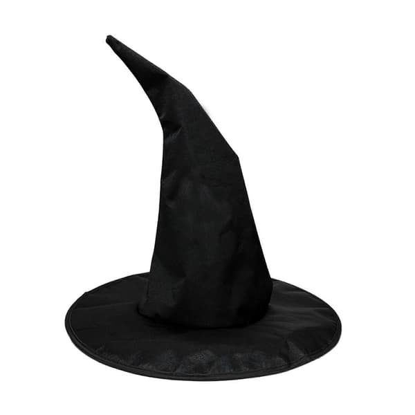 Halloween Troldmandshat Stor Sort Heksehat Drejet Heksehætter Mode Spids Hat Halloween Cosplay Kostumer Sort A
