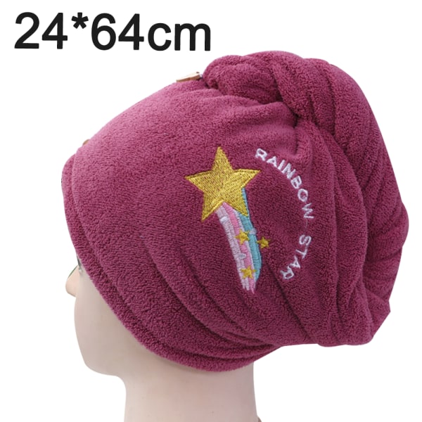Dry Ultra Absorbent Turban Hair Towel Wrap, sopii naisille