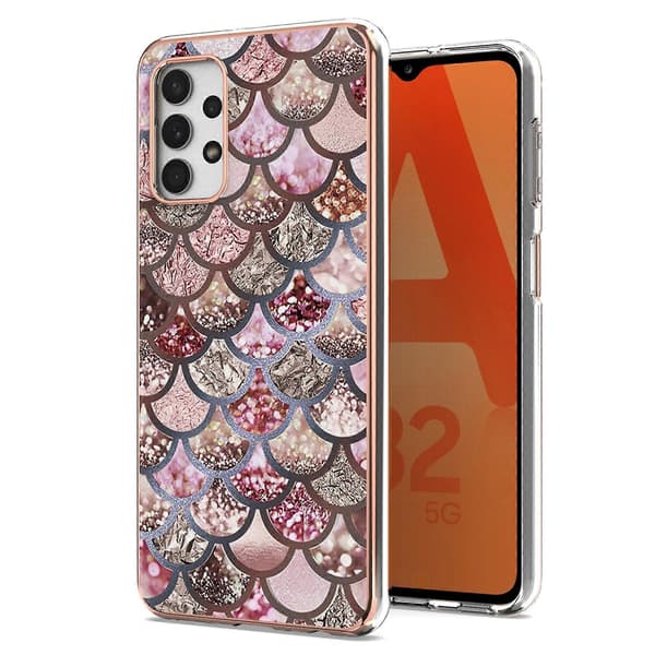 Til Samsung Galaxy A13 4G Galvanisering IMD TPU Telefoncover