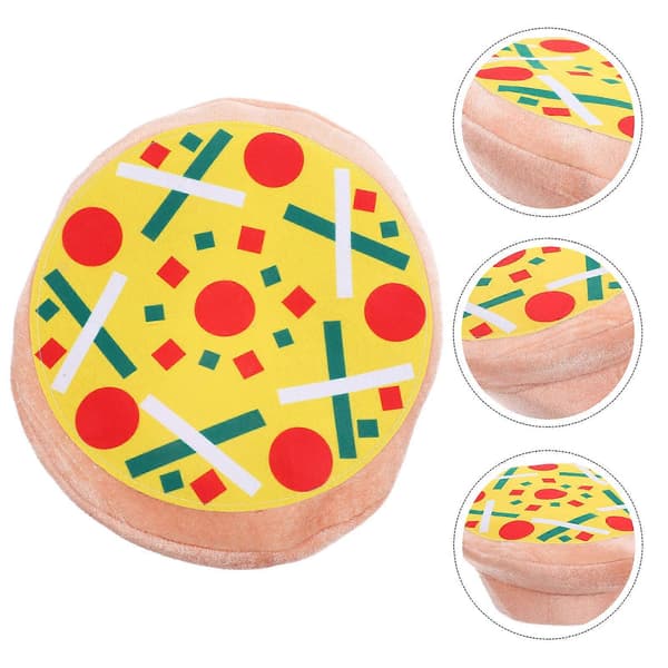Sjov Pizza Hat Halloween Kostume Tilbehør til Festdekoration A
