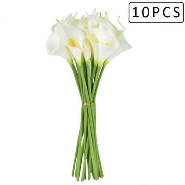 10 stk kunstige blomster vaser dekorasjon bordarrangement display simulering (1 stk) A