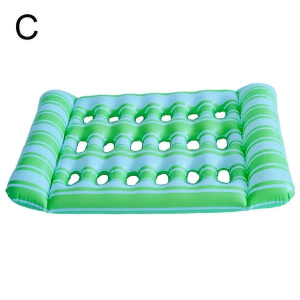 Uppblåsbara poolflottar för vuxna, non-stick PVC-material, flottar för poolsemester A