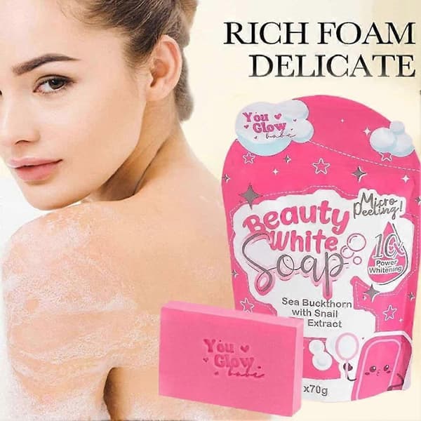 Beauty White Soap by You Glow Babe (4 pakkausta)