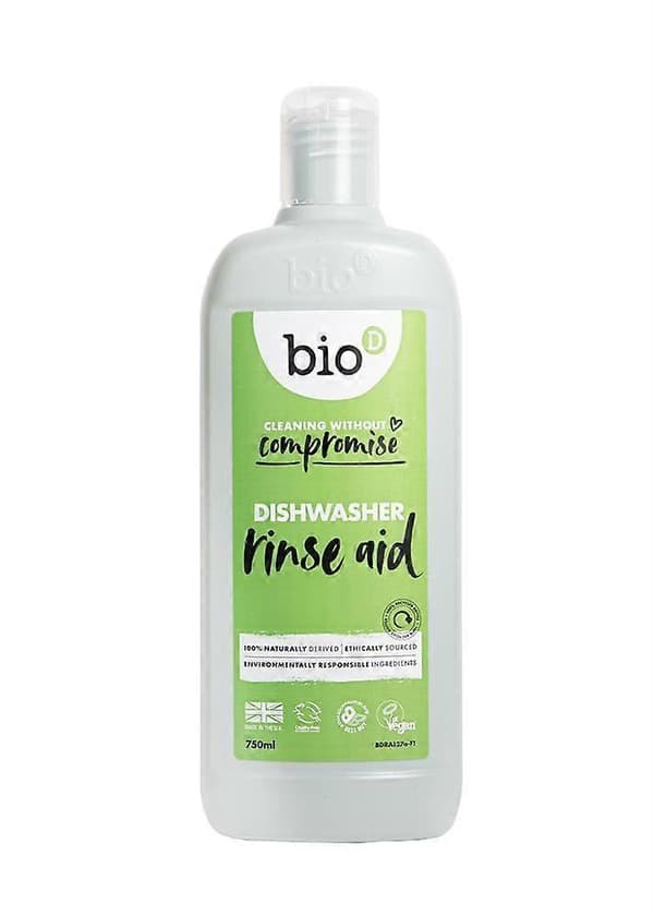 Bio-D Oppvaskmaskin Skyllemiddel 750 ml - 2-pakning A