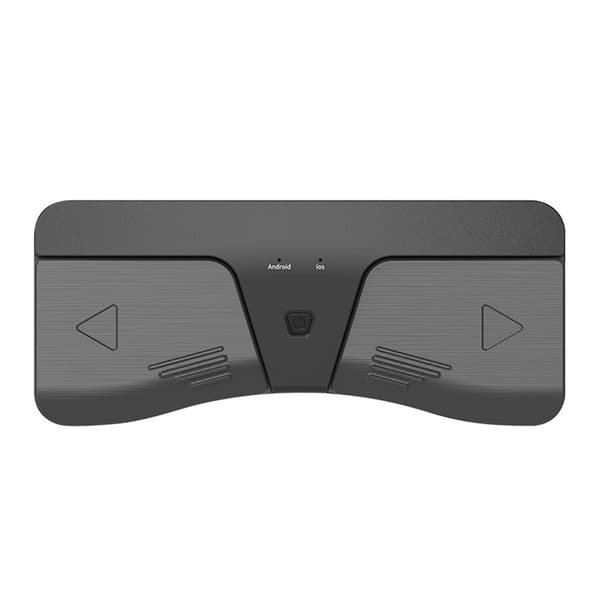 Bluetooth-kompatibel sidevender Intelligent trådløs kontroll ABS fotpedal noteark sidevender A