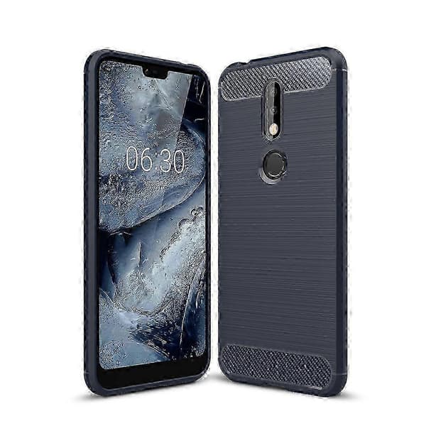 Mykt TPU-deksel til Nokia 7.1 (marineblå)