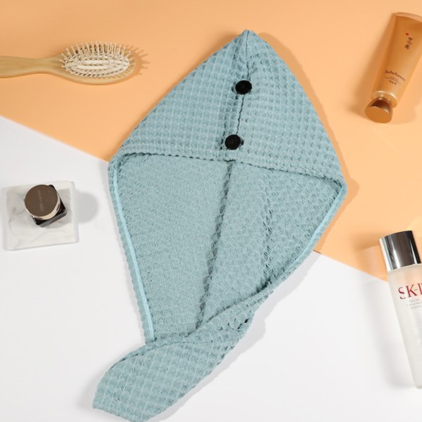 Håndklæde Wrap, 2 Pak Super Absorberende Hurtigtørrende Hår Turban til