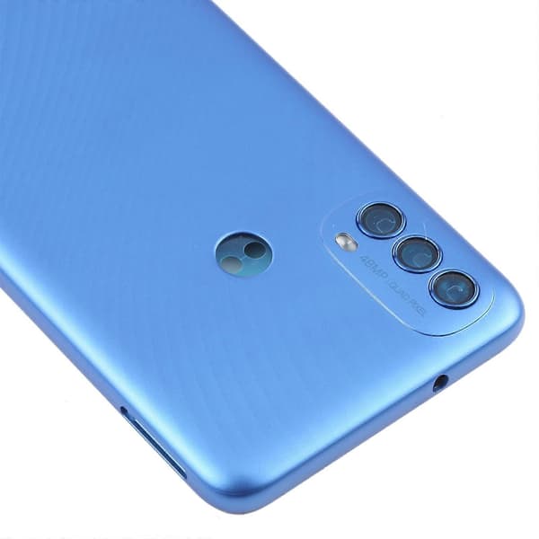 (Ny) KOMPATIBELt batteribakdeksel til Motorola Moto E40 / E30 (blå)