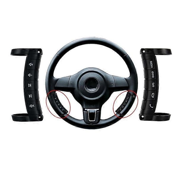 Universal trådlös bilrattknapp fjärrkontroll passar stereo DVD GPS