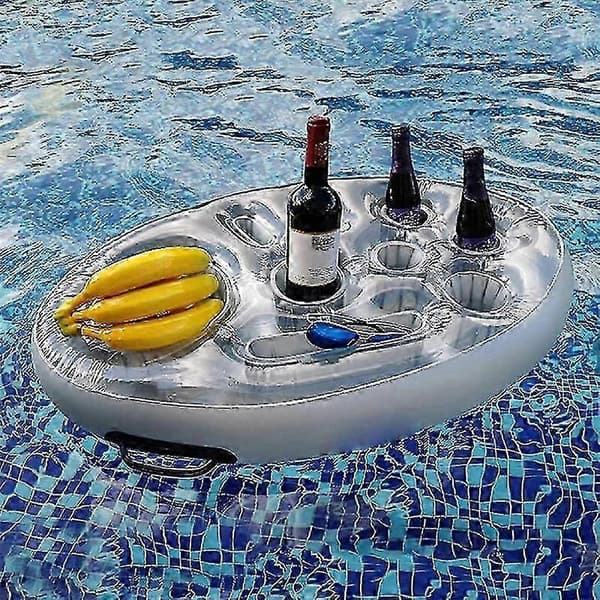 Pvc Vand Oppustelig Pool Spisebakke Oppustelig Perforeret Drikkeholder A