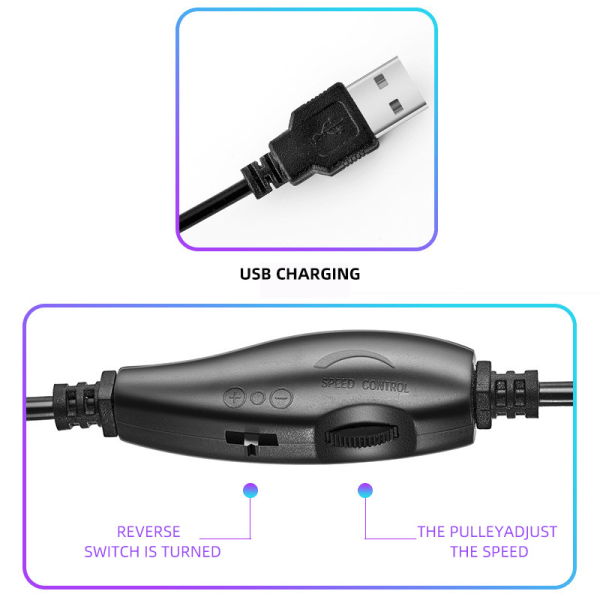 Nagelborrpenna-Spikborrpenna Electric-USB Professional