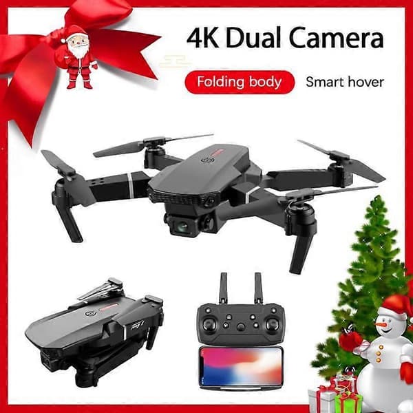 E88 Pro Drone 4K HD Kamera Dron WIFI FPV Højde Hold Tilstand Luftfotografering Droner