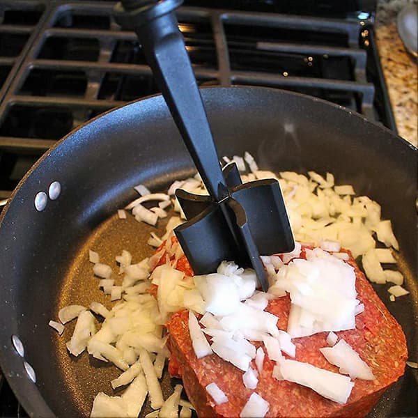 Multifunktionel Hamburgerkødshakker Varmebestandig Kødmoser til Hamburgerkød til Køkkenet Style 1
