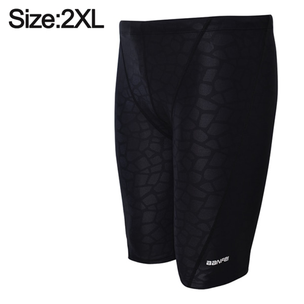 Hot spring imitation shark skin mid-leg winter men's swimming