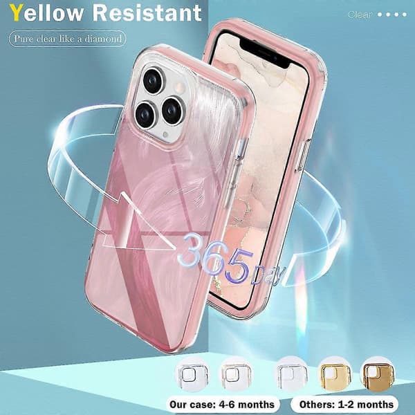 iPhone 11 Pro -iskunkestävä PC+TPU-puhelinkotelo gradienttisella höyhenkuviolla A