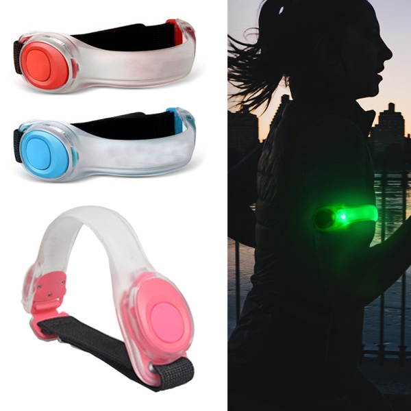 LED nattreflexarmband, utomhuscyklingsportvarning