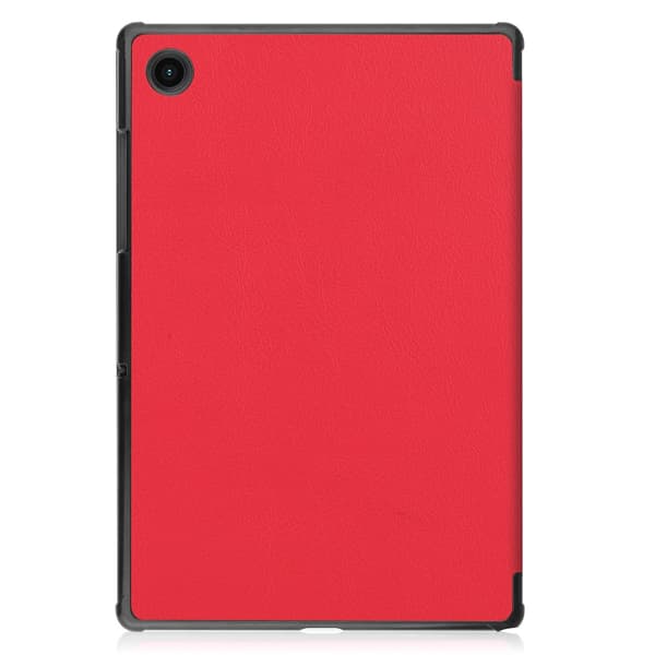 Nahkainen tablettikotelo Samsung Galaxy Tab A8 2021:lle (punainen)