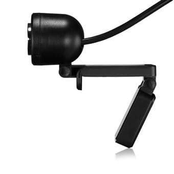 Full HD 1080P Webcam USB 2.0 Webcam med indbygget mikrofon Stereo Støjreducerende Webkamera PC Laptop Desktop Computer Plug and Play til video