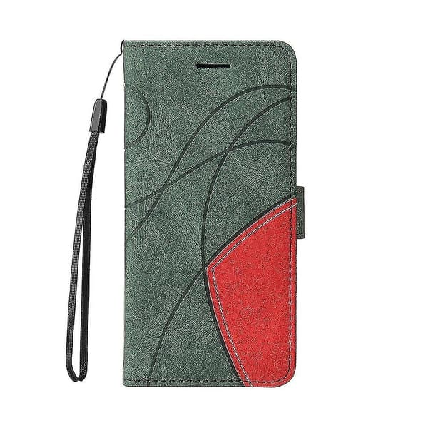 Etui til Samsung Galaxy S9 Læderpung Bog Flip Folio Stand View Cover - Grøn A