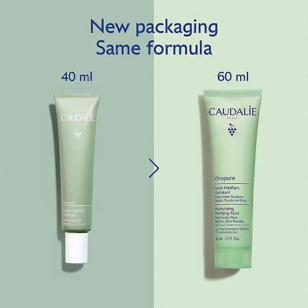 Caudalie Vinopure Kosteuttava Mattapinnan Jättävä Voide 60ml A