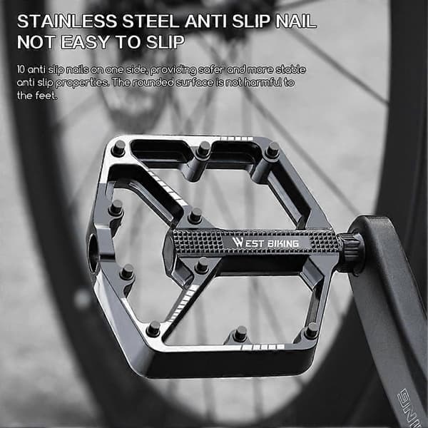 Aluminiumpedaler Alsidig Kompatibilitet Cykeltilbehør A