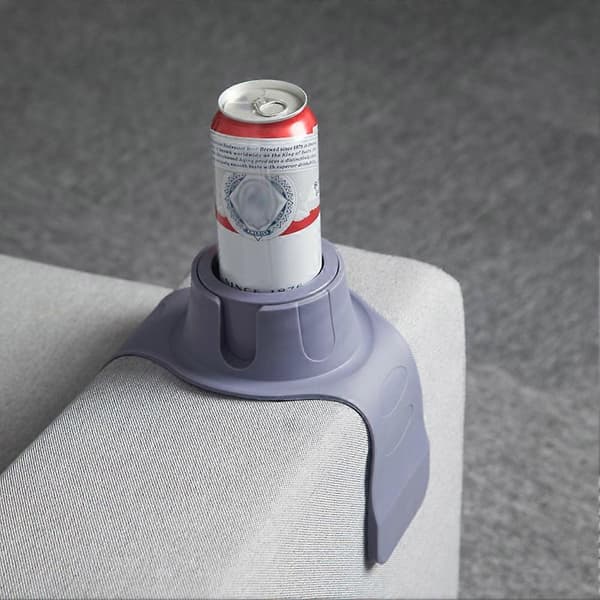 Anti-Spild Sofa Drikkeholder Caddy Bærbar Sofa Armlæn Bakke Moderne Stue Forbedring A
