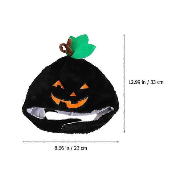 Gresskarhatt rekvisitt Halloween hodeplagg forestillingshatt Halloween festhatt dekorasjon A