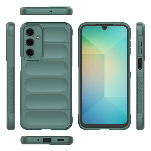Til Samsung Galaxy A56 5G Deksel Anti-fall Mykt TPU Robust Telefon Bakdeksel A