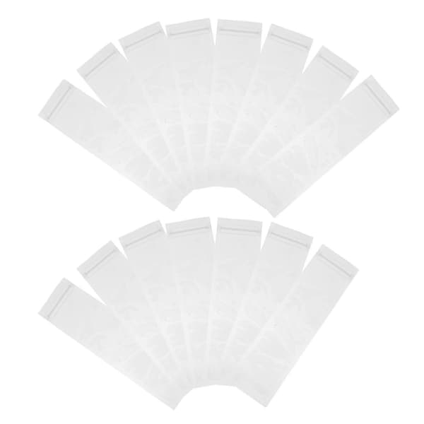 100 st små isglassformar påsar engångs DIY isformar påsar isglassmaskin 6 x 22 cm A