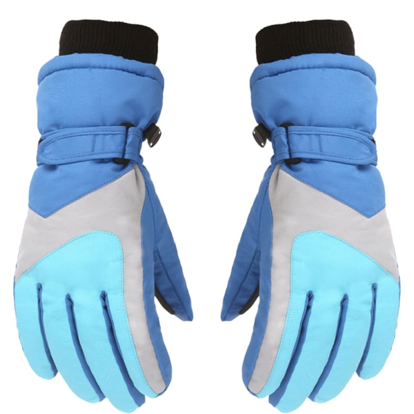Handsker ski udendørs vindtæt vandtæt fleece tykke varme handsker