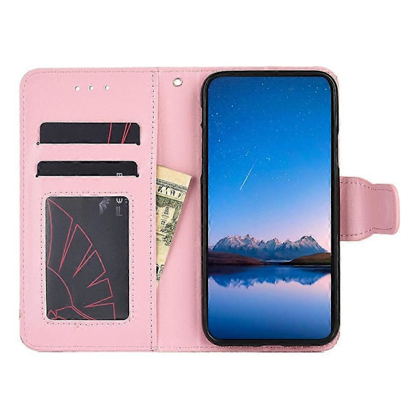 För Huawei nova 9 SE Crystal Texture Läderfodral