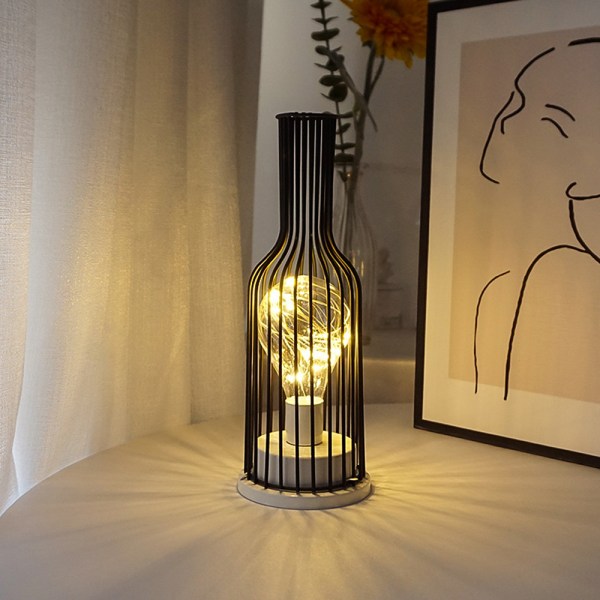 Cage Bulb Lantern Dekorativ Lampe