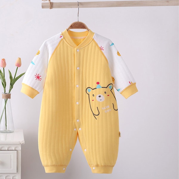 100% bomull Baby Transition Swaddle - Baby Sleep Suit - Long Sl