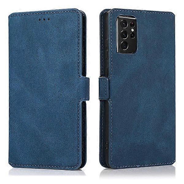 Imponerende pung etui - kompatibel med Samsung Galaxy S21 Ultra Rosaguld A