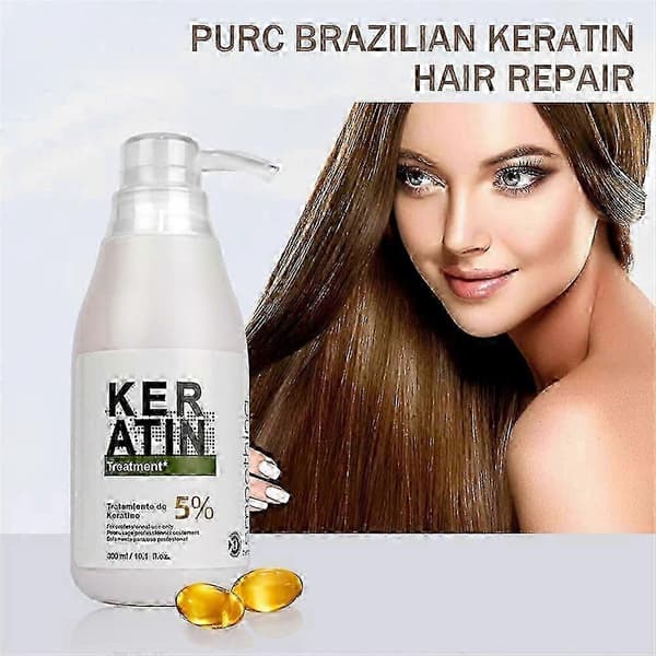 1-3 stk. brasiliansk keratin 12% formalin 300 ml keratinbehandlingsshampoo - hårreparation L6 A