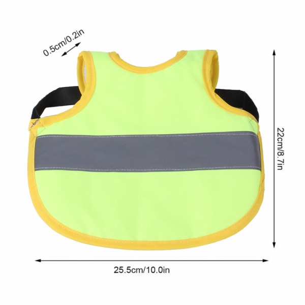 Chicken reflective vest pet vest pet polyester clothes chicken