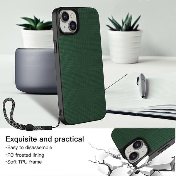 Til iPhone 14 Pro ViLi TH Series Støtsikkert Telefondeksel med Snor